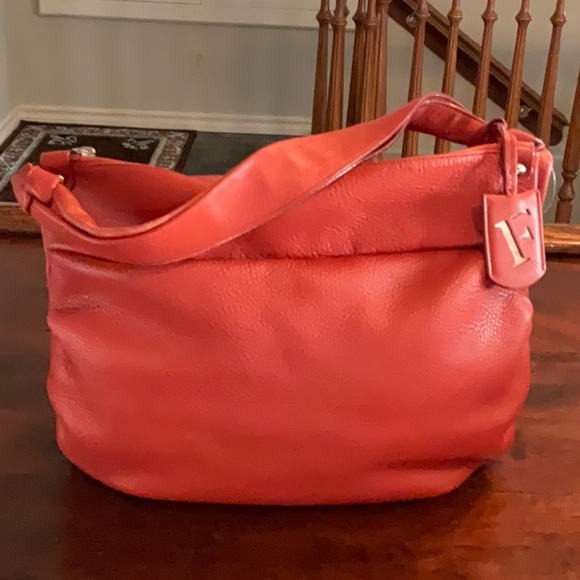 Furla Handbags - FURLA Leather Shoulder Bag Burnt Orange